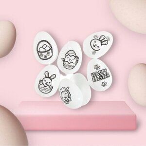 Color Your Own Plastic Easter Eggs - 72 Pc.